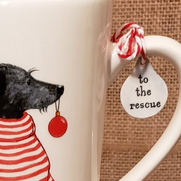 Department 56 Black Mutt Mug - Fetch the Spirit🎄 - Picture 7 of 7